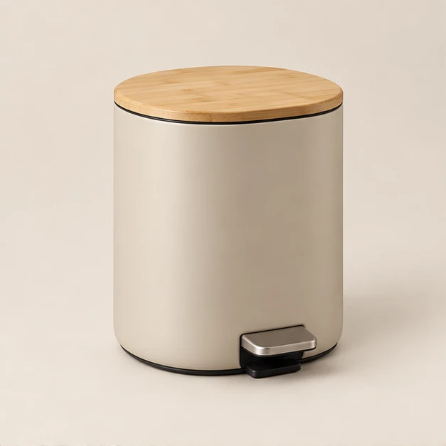 Moku Pedal Bin in Sand
