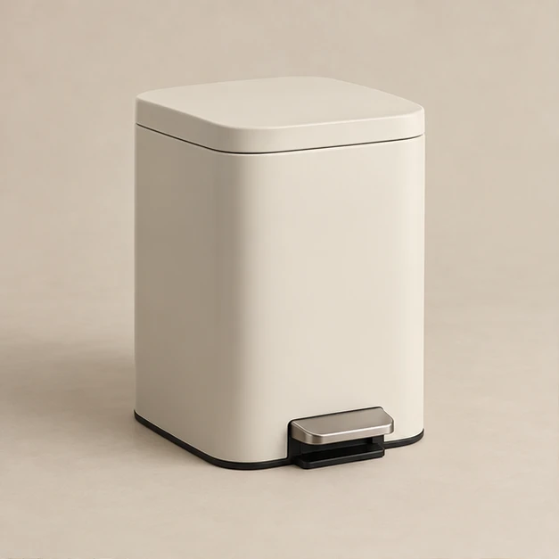Noma Pedal Bin in Chalk